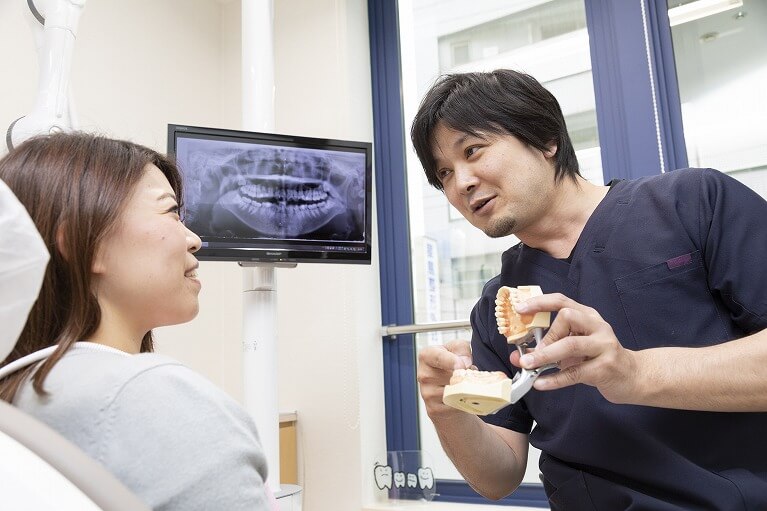 患者様と根気よく歯周病治療に取り組みます